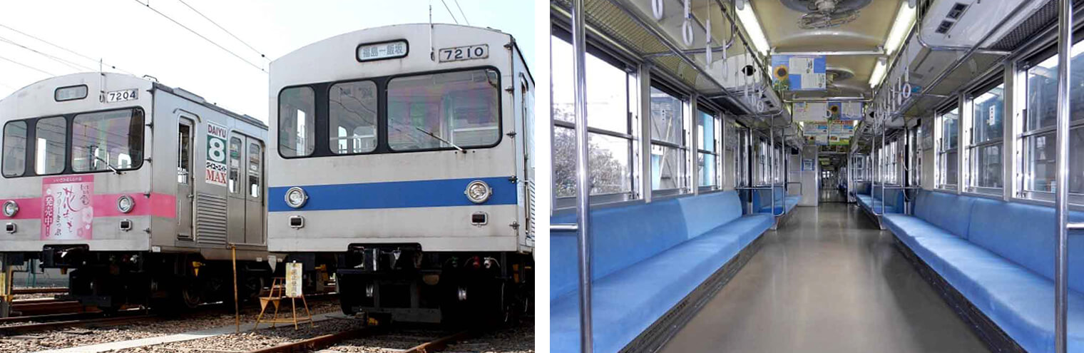 飯坂電車7000系